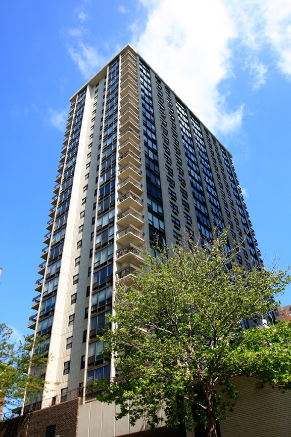 high rise apartment building